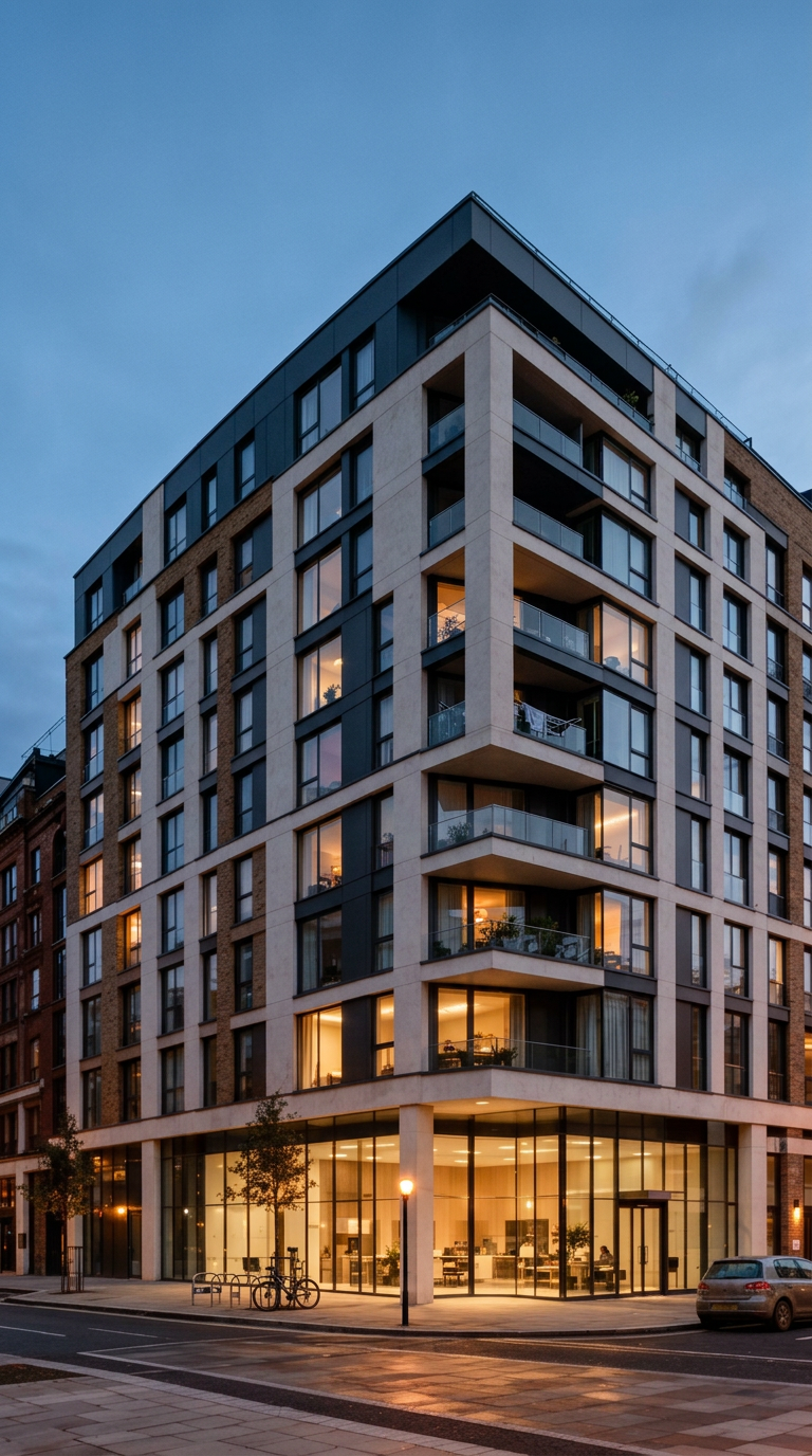 Waterfront apartments
